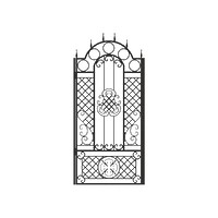 002-Калитка кованая